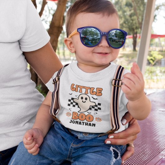 Little Boo, Cute Halloween ベビーTシャツ