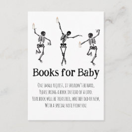 Little Boo Dancing Skeletons Books for Baby Insert エンクロージャーカード