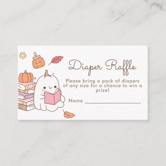 Little Boo Diaper raffle New Chapter エンクロージャーカード (正面)