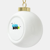Little Boo Funny Retro セラミックボールオーナメント (右)