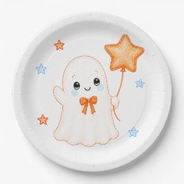 Little Boo Ghost | ハロウィン・ベビーシャワー ペーパープレート
