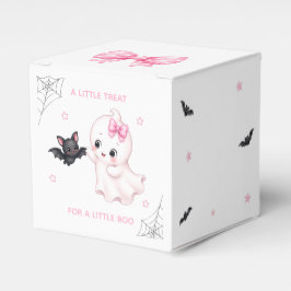 Little Boo Ghost | ピンクのハロウィンベイビーシャワー フェイバーボックス