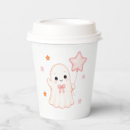 Little Boo Ghost | 女の子のハロウィン・ベビーシャワー 紙コップ