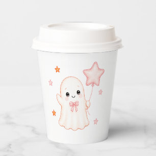 Little Boo Ghost 女の子のハロウィン・ベビーシャワー 紙コップ