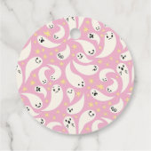 Little Boo Girl Baby Shower フェイバータグ (裏面)