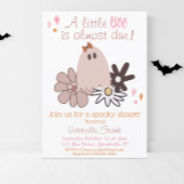 Little Boo Girl Baby Shower 招待状