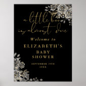 Little Boo Gothicベビースワーカウェルカムサイン ポスター (正面)