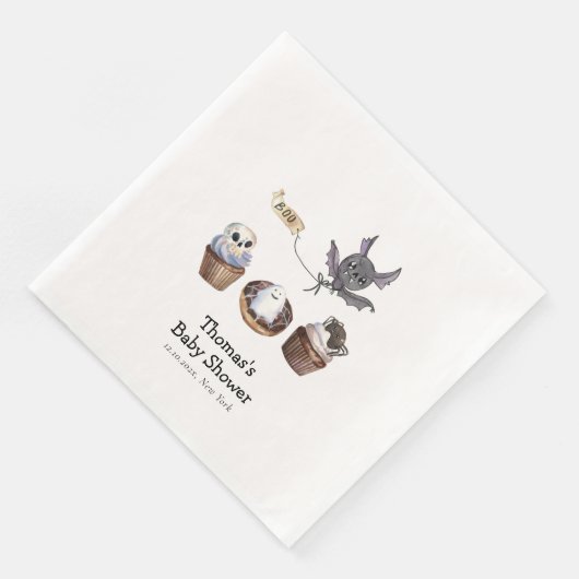 Little Boo Halloween cupcake Baby Shower (コーナー)