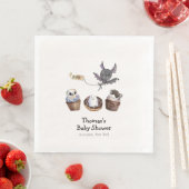 Little Boo Halloween cupcake Baby Shower (インサイチュ)