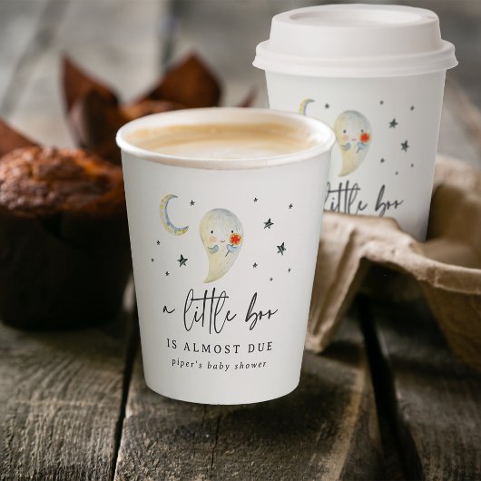 Little Boo Halloween Ghost Baby Shower 紙コップ