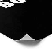 Little Boo Halloween Print Design ポスター (角)