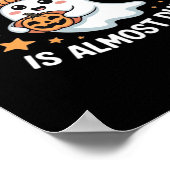 Little Boo Halloween Print Design ポスター (角)