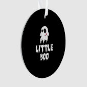 Little Boo In Halloween Cool Graphic オーナメント (正面)