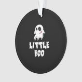 Little Boo In Halloween Cool Graphic オーナメント (正面)