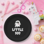 Little Boo In Halloween Cool Graphic ペーパープレート (パーティー)