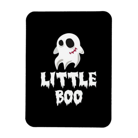 Little Boo In Halloween Cool Graphic マグネット (縦)