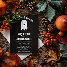 LITTLE BOO On The Wayハロウィーン幽霊赤ちゃんシャワー