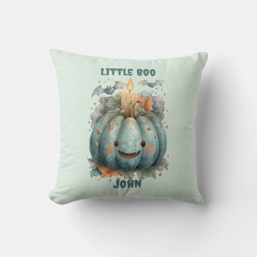 Little Boo Pumpkin for Boys クッション (正面)