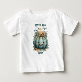 Little Boo Pumpkin for Boys ベビーTシャツ