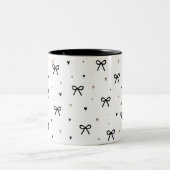 Little Bows Tasse ツートーンマグカップ (中央)