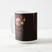 Little Boy いけな List Christmas Photo コーヒーマグカップ (正面左)
