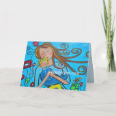 Little Boy Blue Mother's Dayカード カード (裏面)