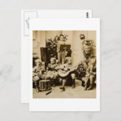 Little Boys Orchestra -ヴィンテージ立体視 ポストカード (正面/裏面)