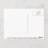 Little Boys Orchestra -ヴィンテージ立体視 ポストカード (裏面)