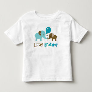 Little Brother – 男モダン子用のゾウTシャツ トドラーTシャツ