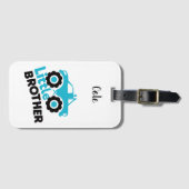 Little Brother Monster Truck ラゲッジタグ (正面横)