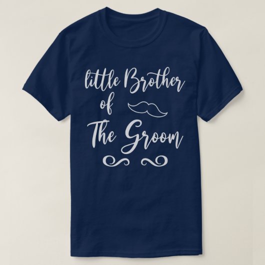 Little Brother of Groom & Bride Wedding Matching  Tシャツ (デザイン正面)