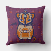 Little Brown Mouse クッション (裏面)