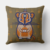 Little Brown Mouse クッション (裏面)