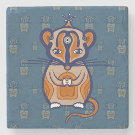 Little Brown Mouse ストーンコースター