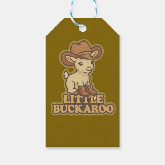 Little Buckaroo Gift Tag ギフトタグ (正面)
