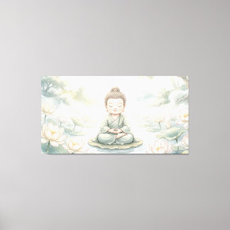 Little Buddha キャンバスプリント