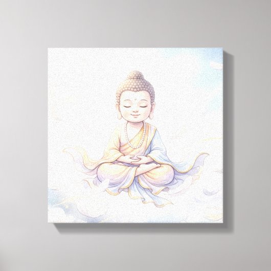 Little Buddha キャンバスプリント (正面)