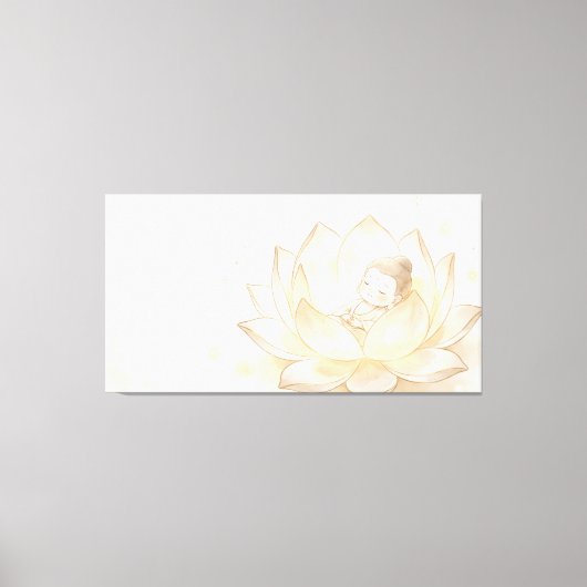 Little Buddha キャンバスプリント (正面)