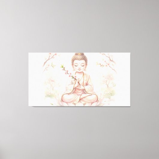 Little Buddha キャンバスプリント (正面)