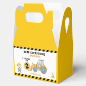 "Little Builder– Construction Truck 2nd Birthday フェイバーボックス (オープン)