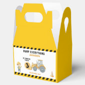 "Little Builder– Construction Truck 3rd Birthday フェイバーボックス (オープン)