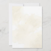 Little Bun in the Oven Bakery Baby Shower 招待状 (裏面)