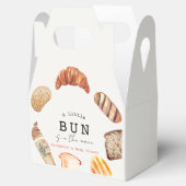 Little Bun in the Oven Bakery Pastries Baby Shower フェイバーボックス (オープン)