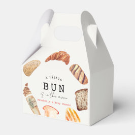 Little Bun in the Oven Bakery Pastries Baby Shower フェイバーボックス