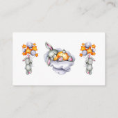 Little Bunnyディスプレイシューワーエンクロージャカード エンクロージャーカード (裏面)