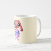 Little Bunny Mug – あなたの色 コーヒーマグカップ (正面右)