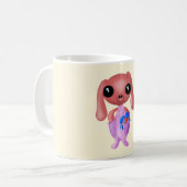 Little Bunny Mug – あなたの色 コーヒーマグカップ (正面左)
