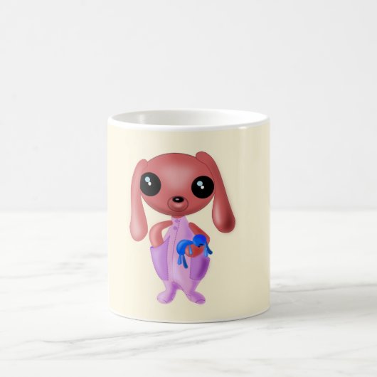 Little Bunny Mug – あなたの色 コーヒーマグカップ (中央)