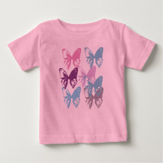 Little butterflies tshirt for baby ベビーTシャツ