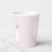 Little Butterfly Girl Baby Shower 紙コップ (右)